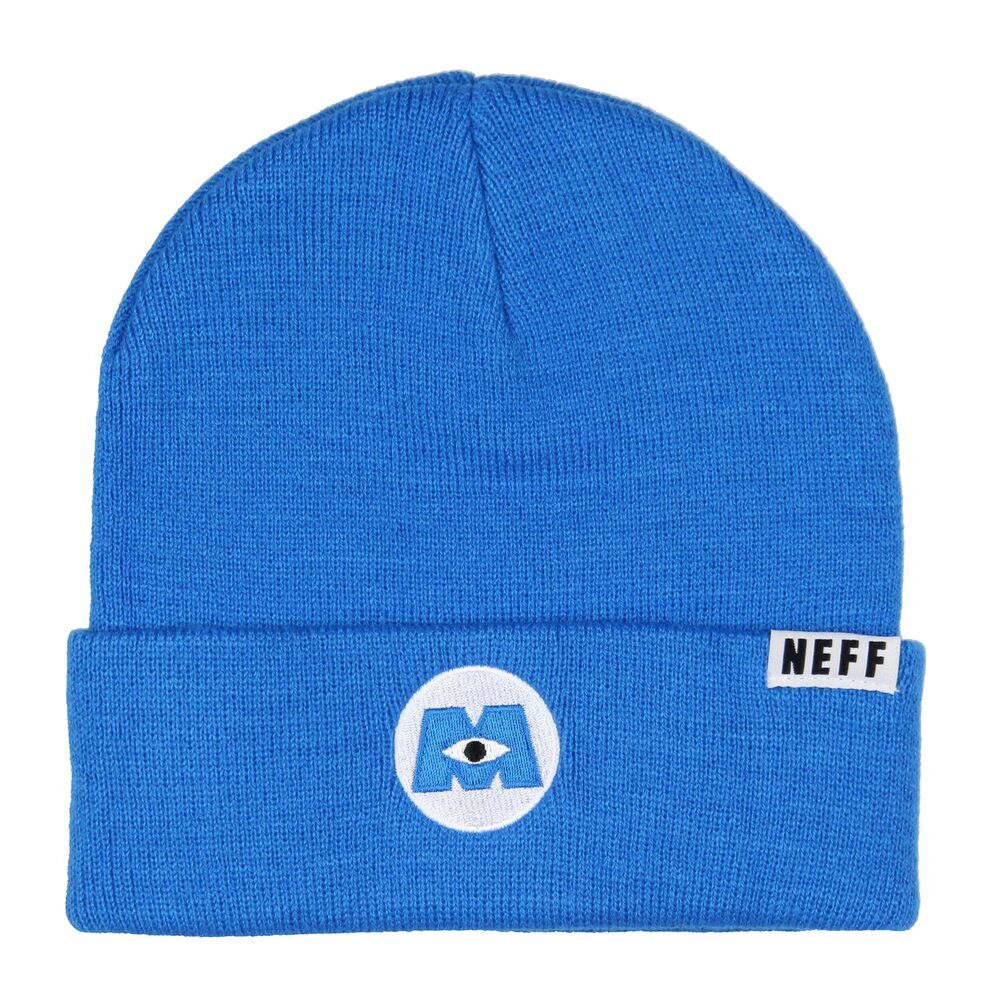 3431 Monsters Incorporated Embroidered Logo Fold Cuff Adult Beanie OSFM